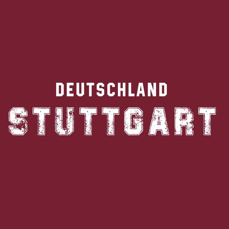 Allemagne Stuttgart - Conception de texte urbain