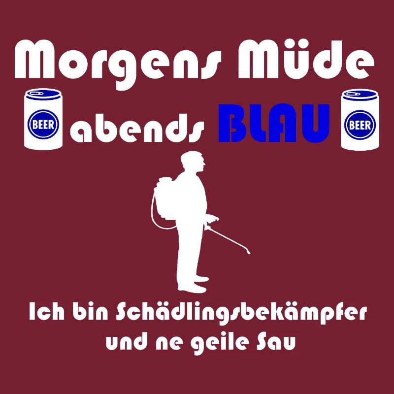 Schädlingsbekämpfer Kammerjäger Geschenk Lustig