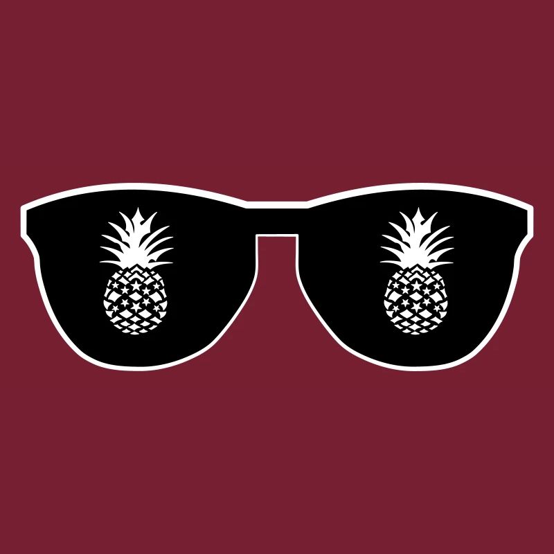 Cool pineapple glasses