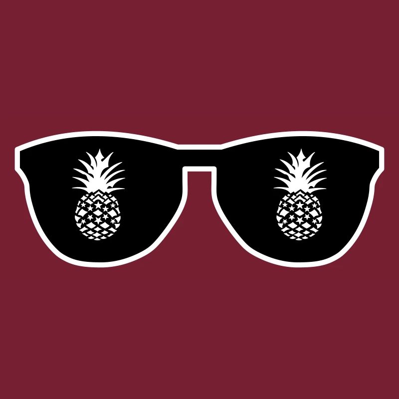 Cool pineapple glasses