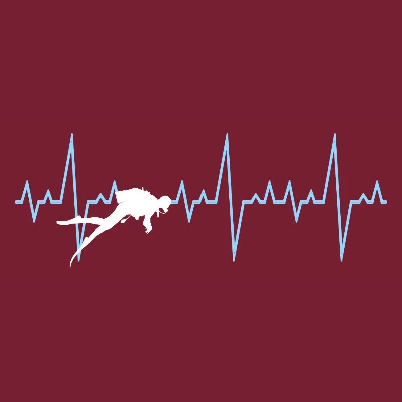 Certificat de plongée Diver Heartbeat Pulse