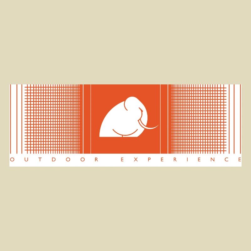 Mamood gradient check pattern orange