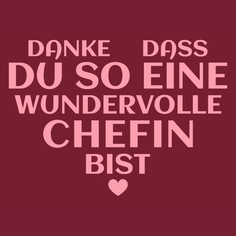 Beste Chefin Dankeschön