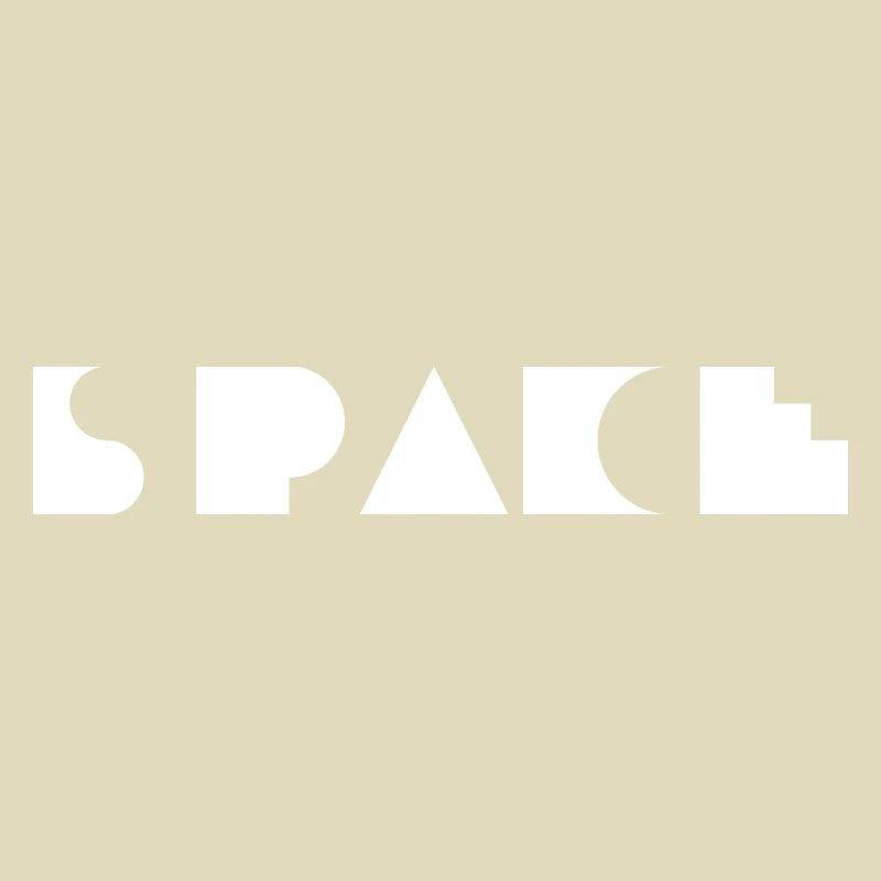 conception de logo géométrique audacieux de l’espace