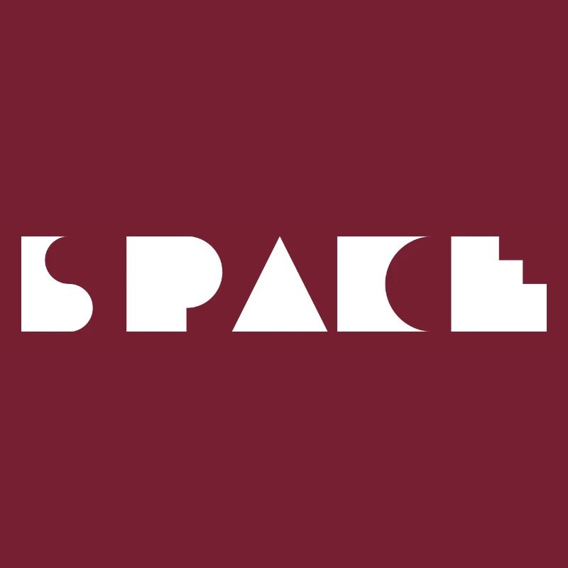 conception de logo géométrique audacieux de l’espace
