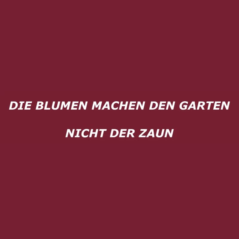 Blumen im Garten