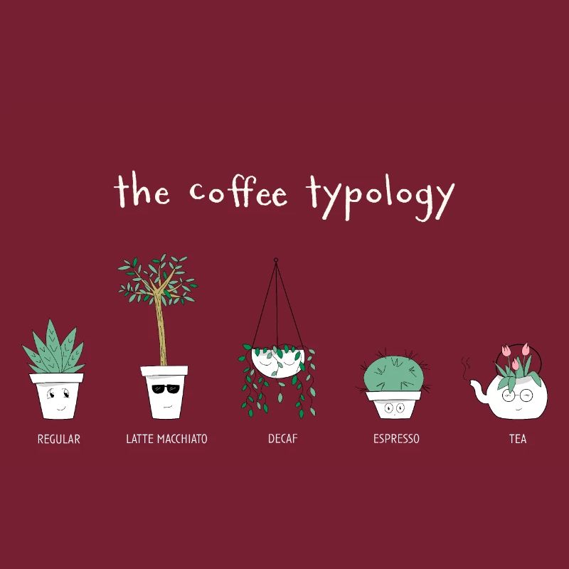 Kaffee Typen - hell