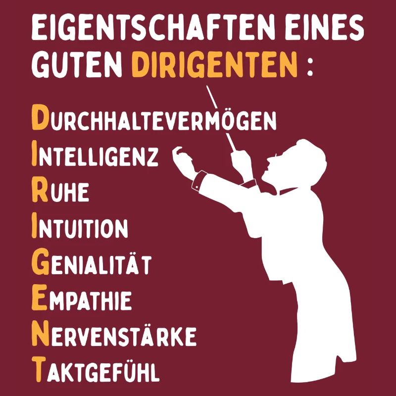 Eigenschaften eines guten Dirigenten