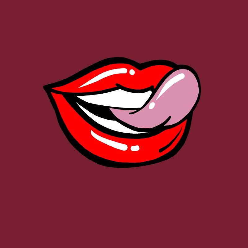 Lips lick