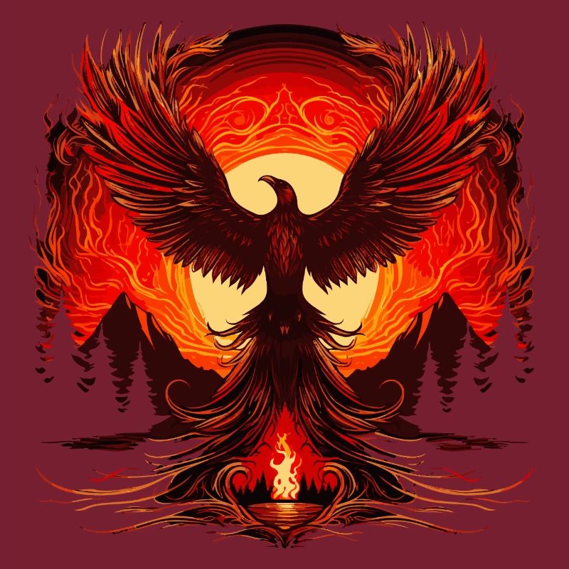 Phönix-Wiedergeburt