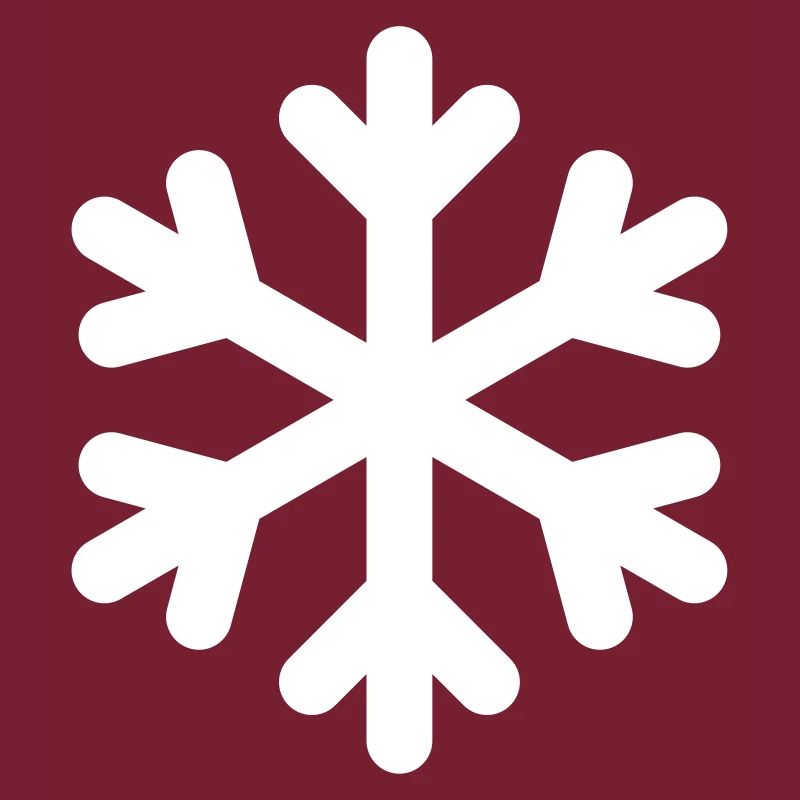 Snowflake - color freely selectable