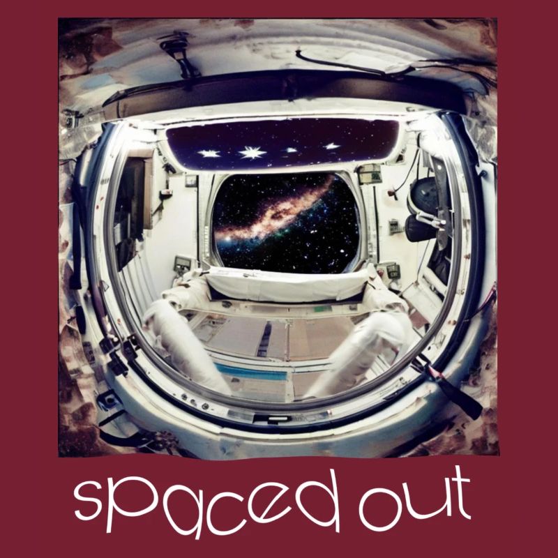 "spaced out" / distorted design