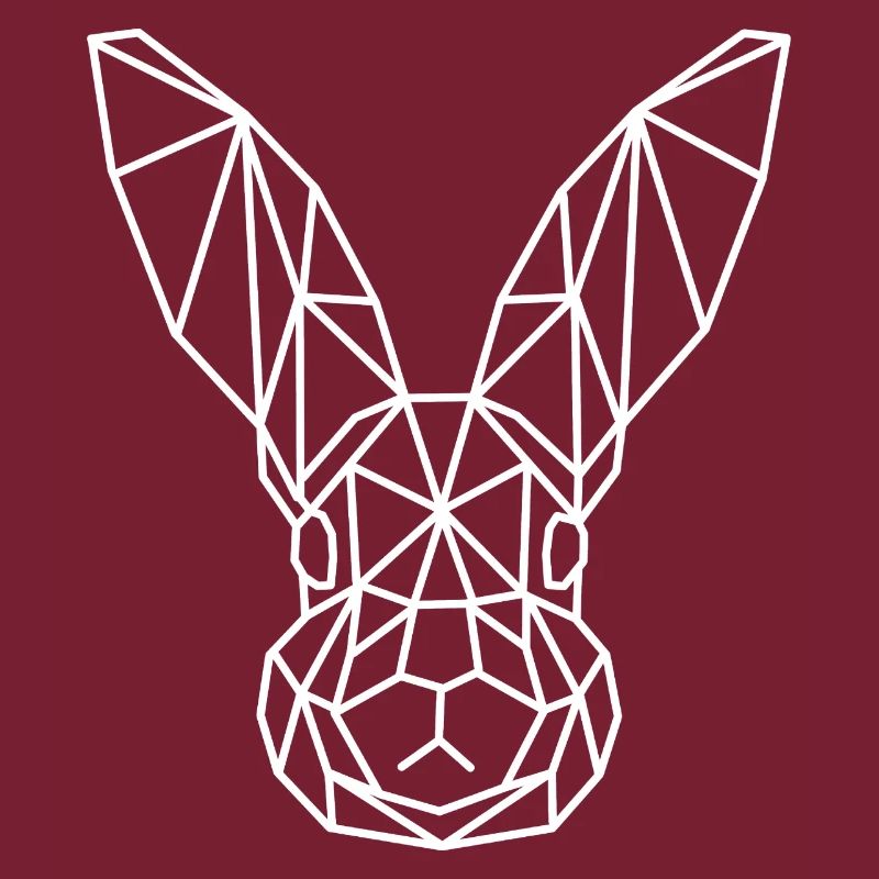 Rabbit Geometric Line