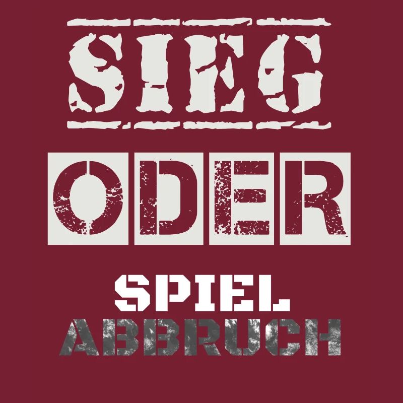 sieg oder spielabbruch
