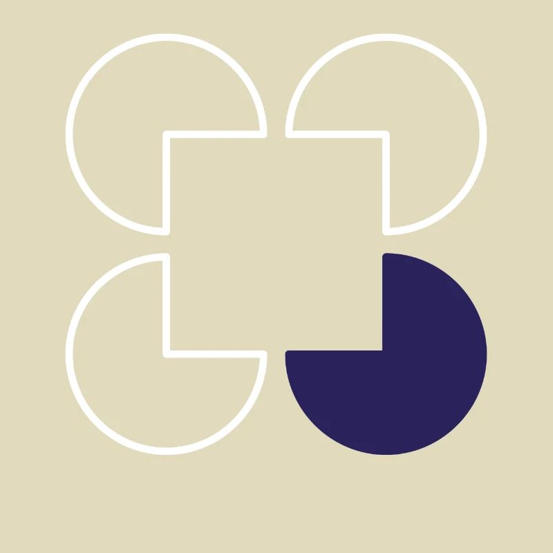 Square circle pattern