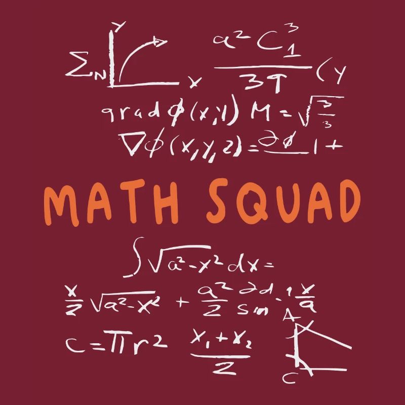 Math Squad Math Crew Mathe Liebhaber Mathe Lehrer Mathe