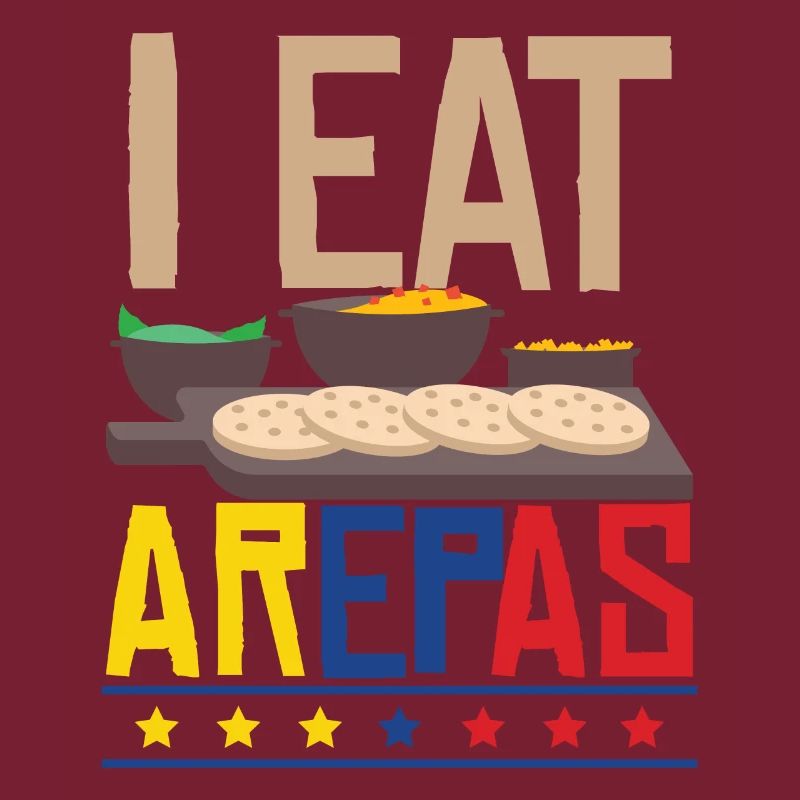 Ich esse Arepas