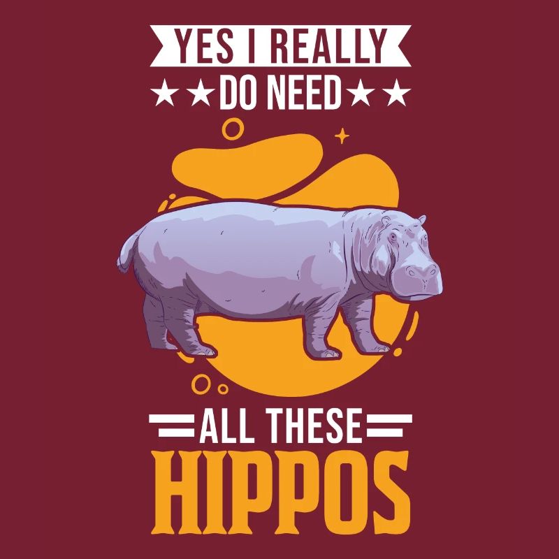 Nilpferd Geschenk Hippo Flusspferd