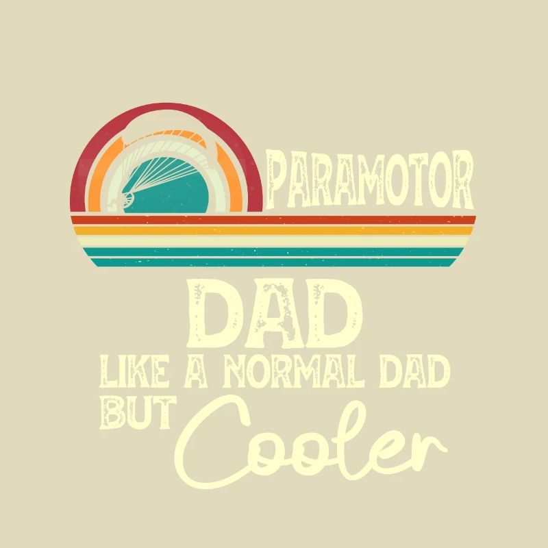 Paramotor pilot paramotoring