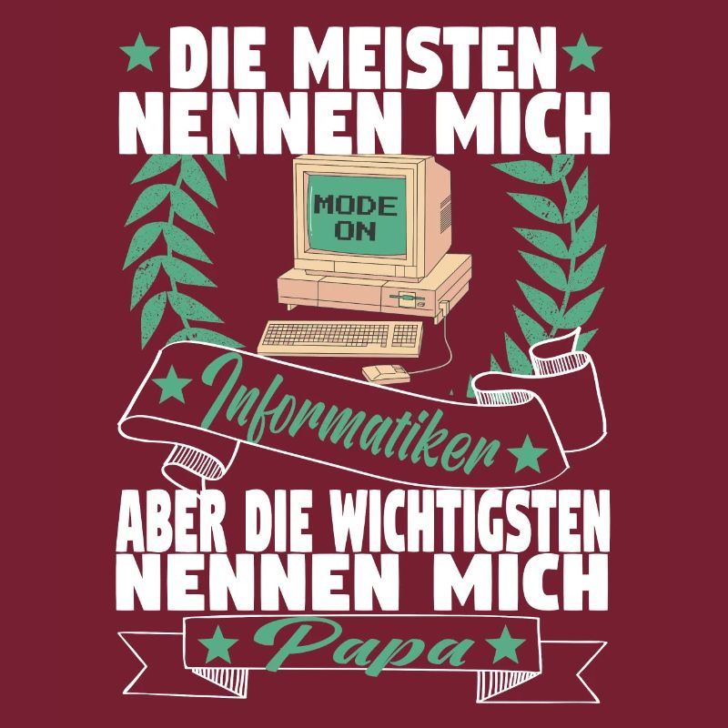 Entwickler Informatik Computer Programmierer Vater