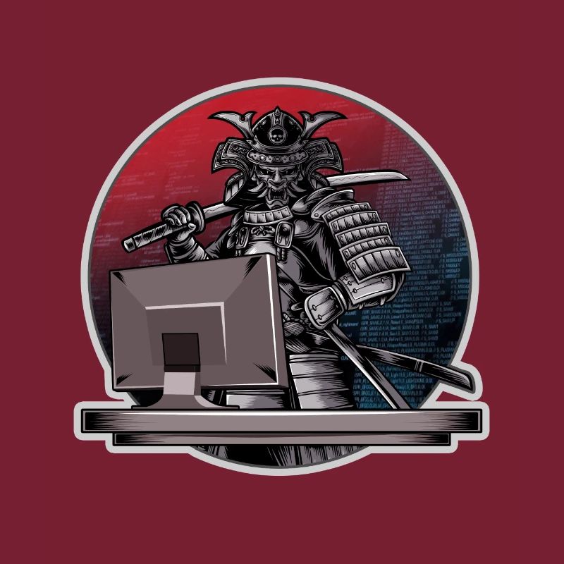 Programmeur Samurai - Ordinateur guerrier - Développeur