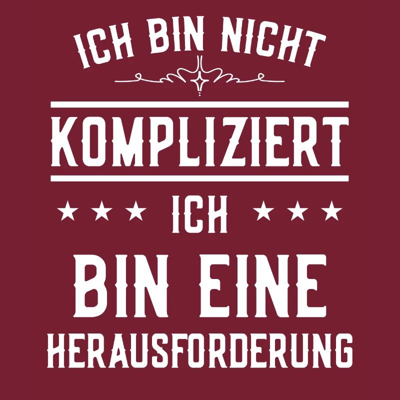 Ich bin nicht kompliziert - Design