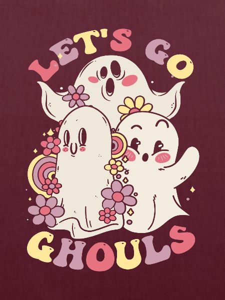 Halloween Ghost Lets Go Ghuls