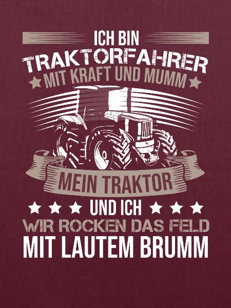 Ich bin Traktorfahrer