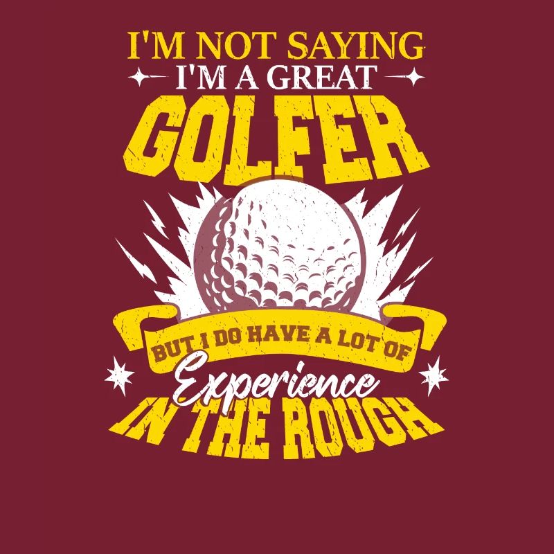 Ich bin ein großartiger Golfer