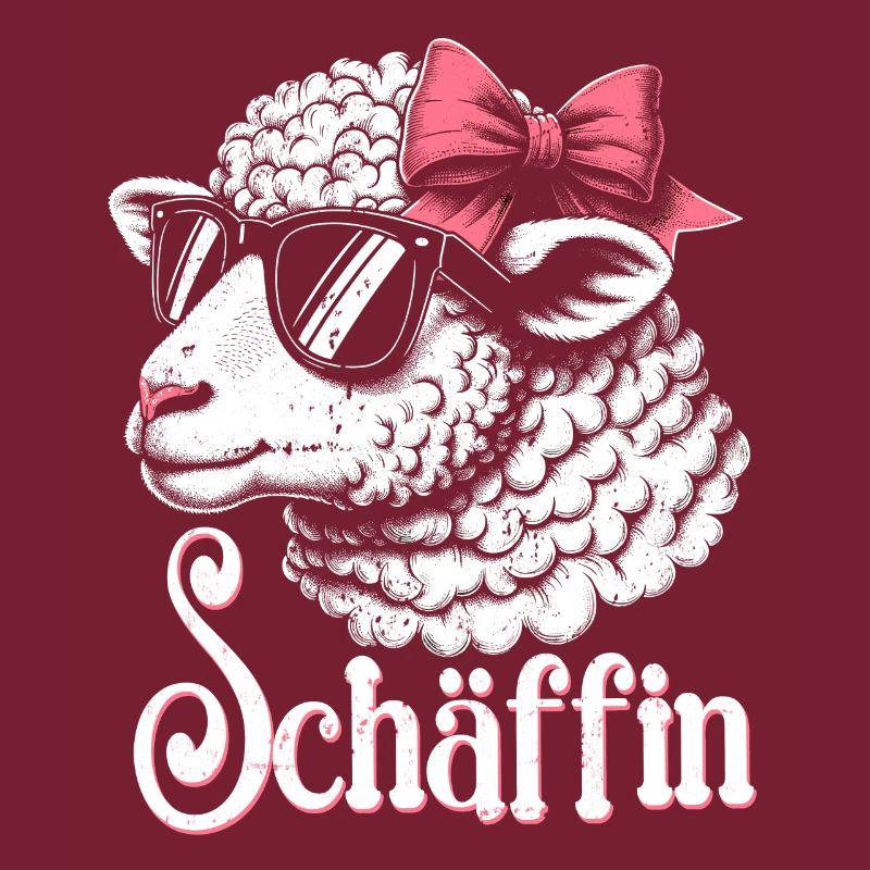 Chef Chefin Schaf Geschenk Schäfin Spruch