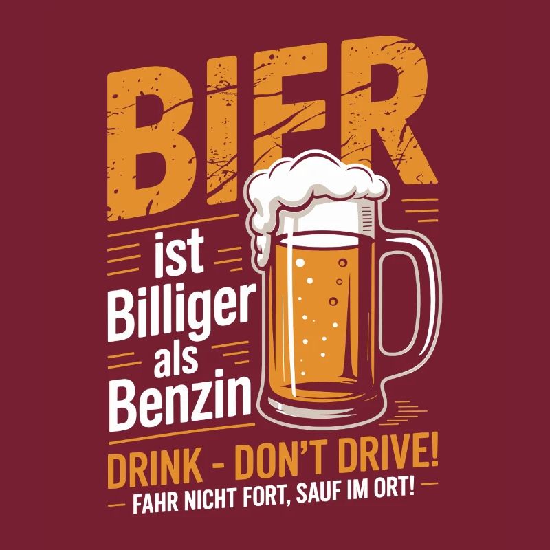 Witziges Bier Design