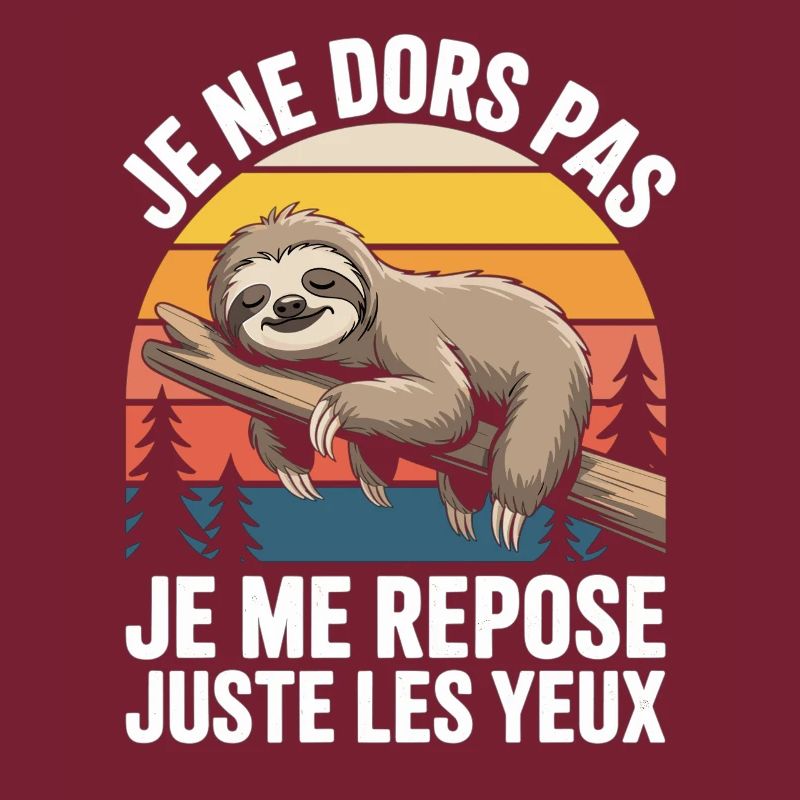 Je Ne Dors Pas Je Me Repose Juste Les Yeux