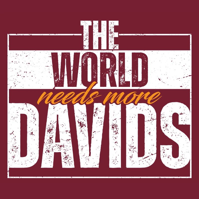 Le monde a besoin de plus de Davids
