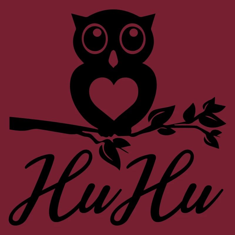 HuHu Eule mit Herz