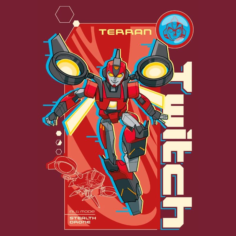 Transformers Earth Spark Charakter Terran Twitch