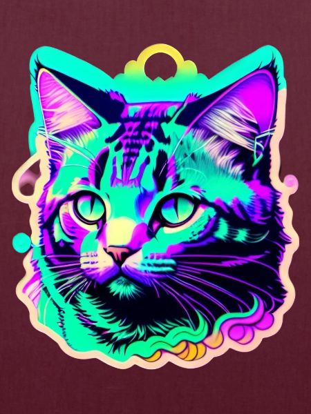 bunte Katze