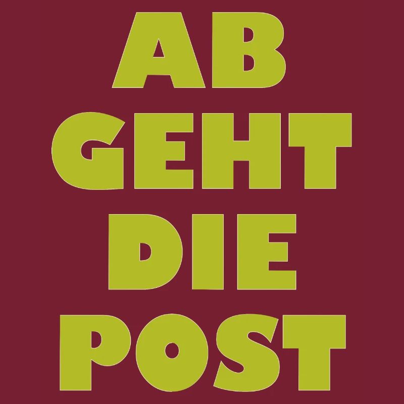 Ab geht die Post