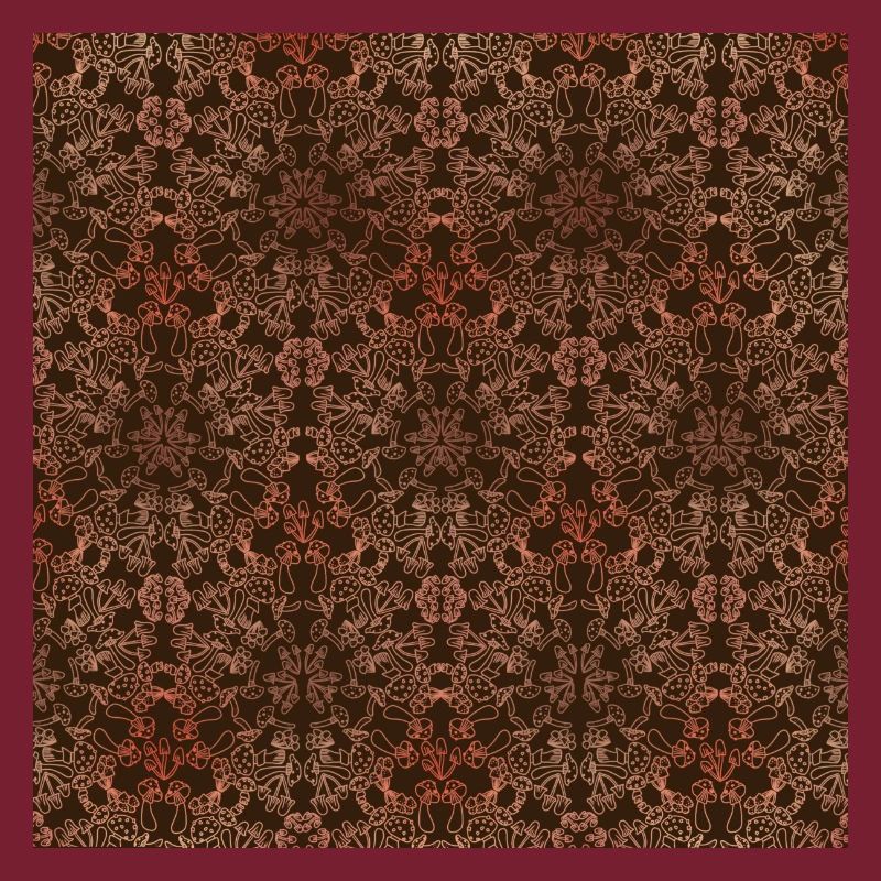Psychedelic Mushroom Pattern