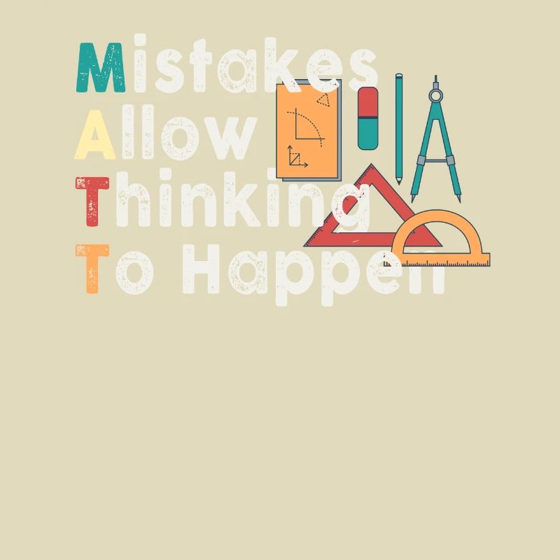 Mistakes Allow Thinking To Happen School Math