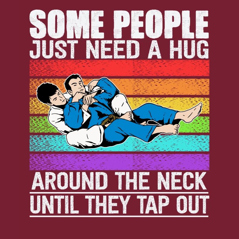 Some People Just Need A Hug Cage Fighter