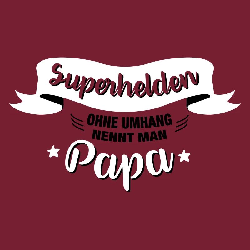 Superheld Papa