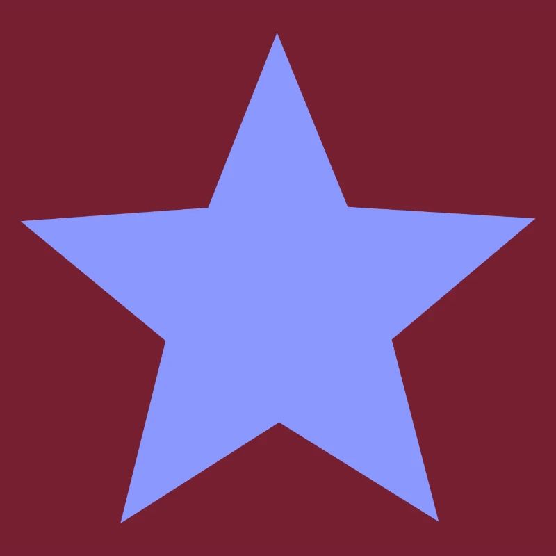 Star lavender blue periwinkle gift idea