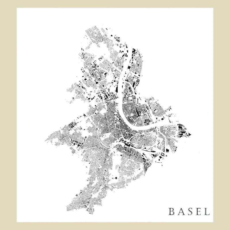 Schwarzplan Basel