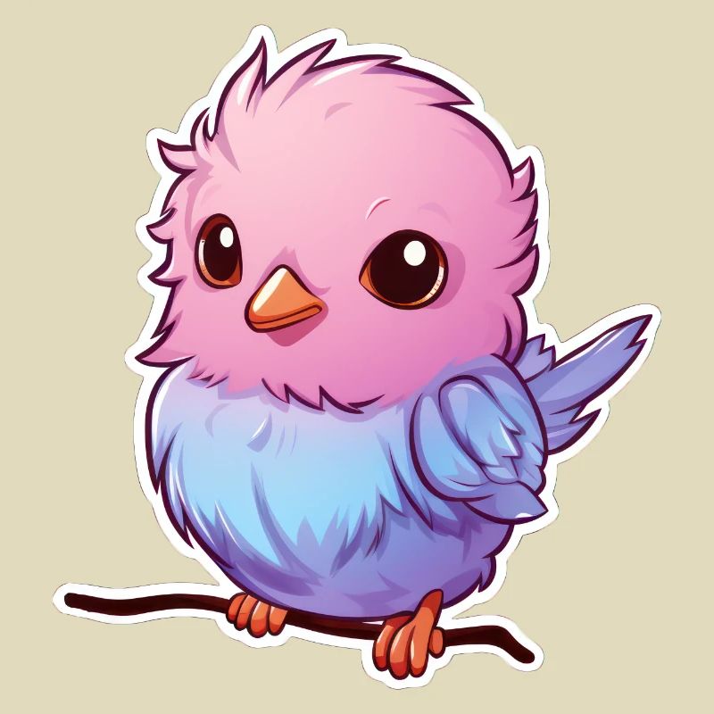 Oiseau mignon