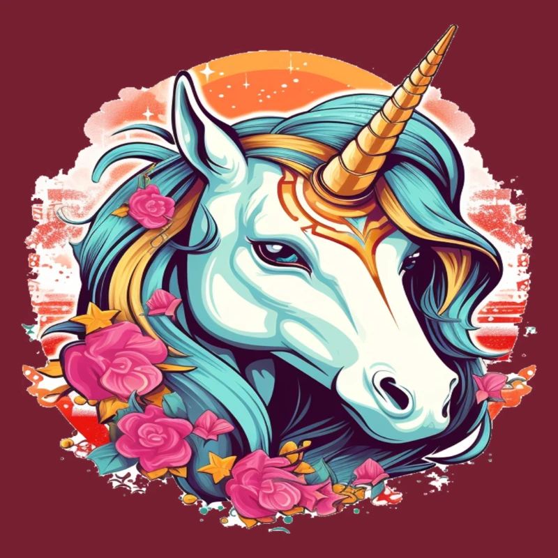Licorne fleur