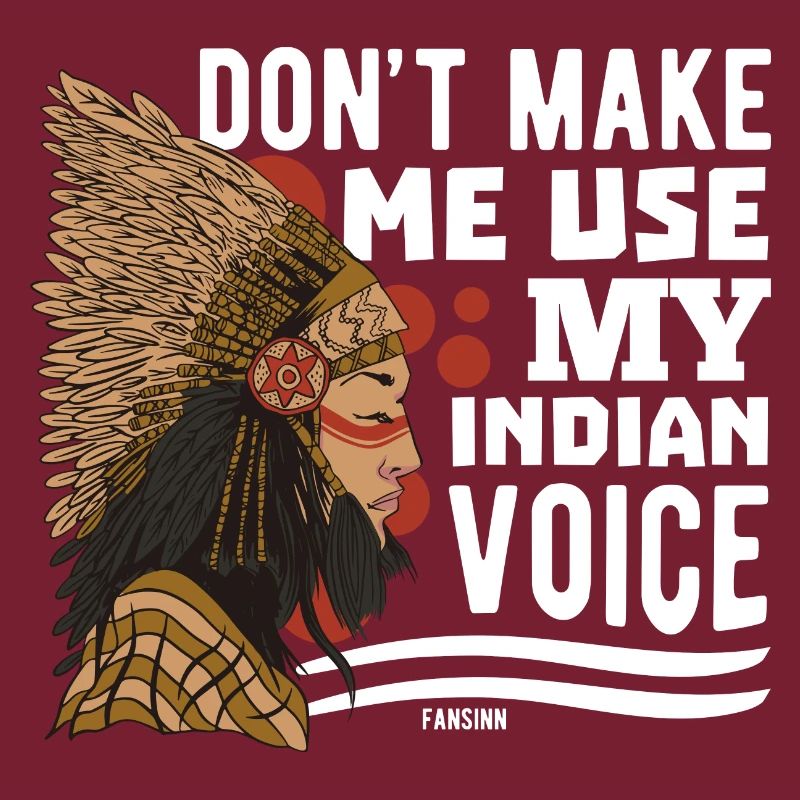 Ne me faites pas utiliser ma voix indienne