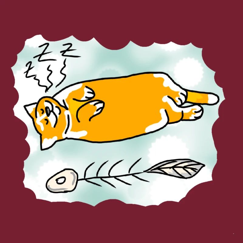 Glückliche Katze