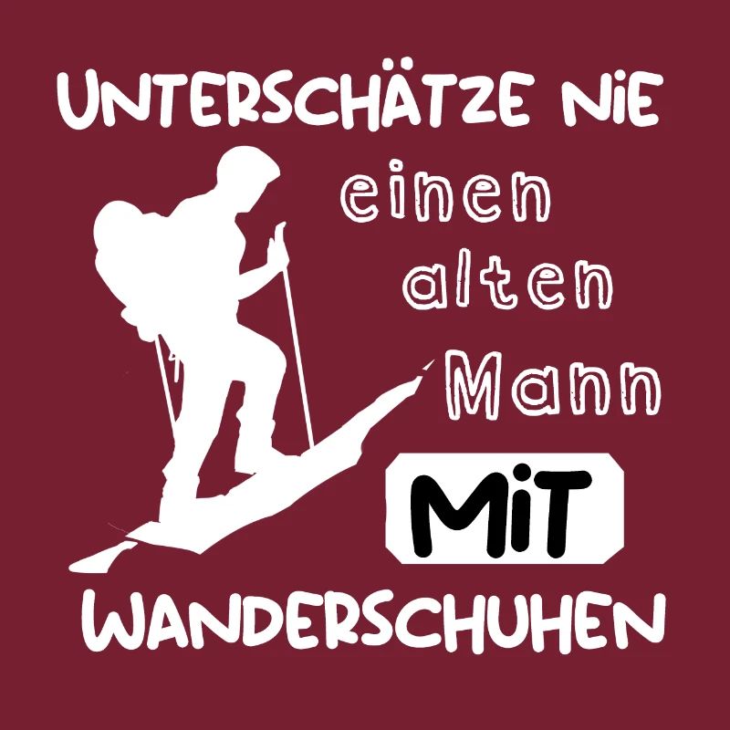 Mit Wanderschuhen
