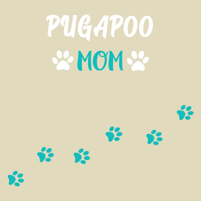 Pugapoo Mom - Pudel Mops Mix