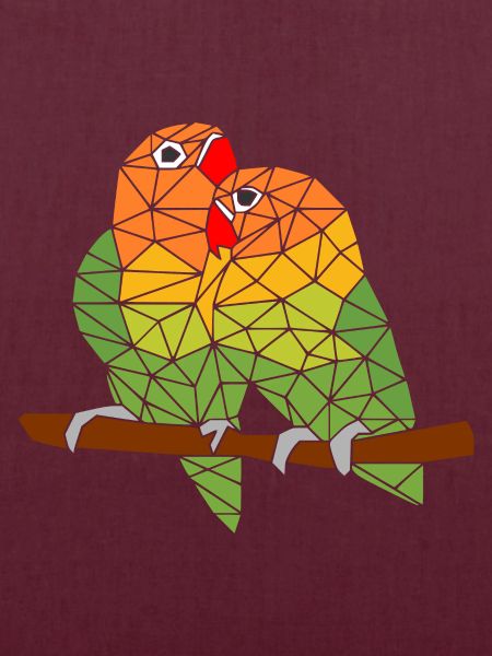Ein paar Lovebirds